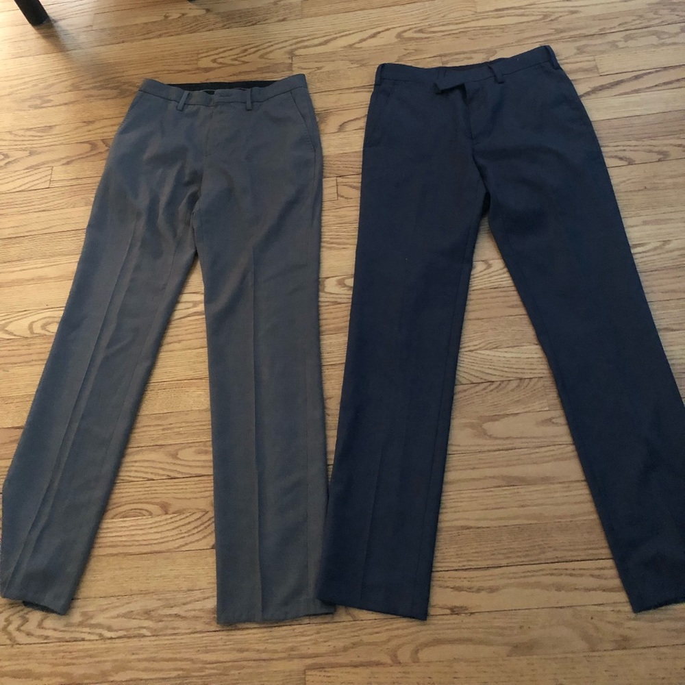 2 pair of slim fit men pants